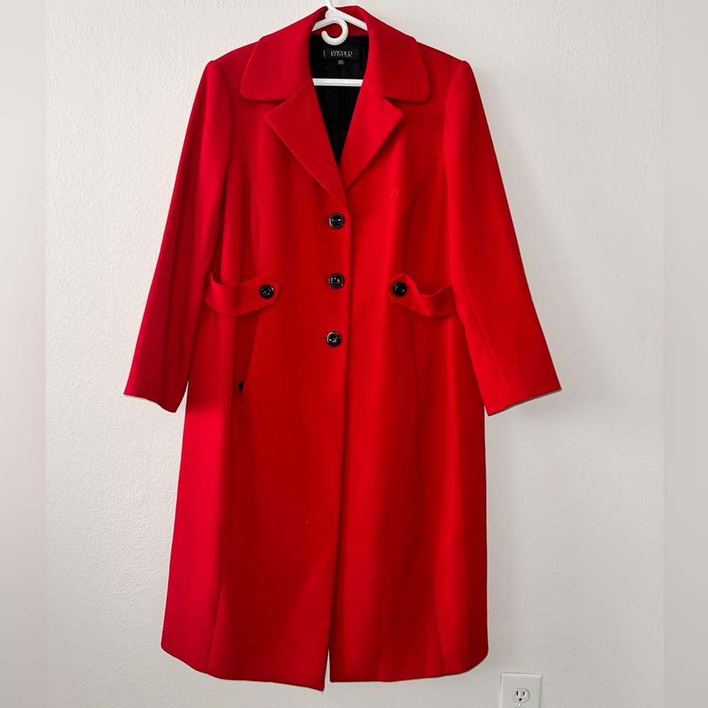 Red Trench Coat